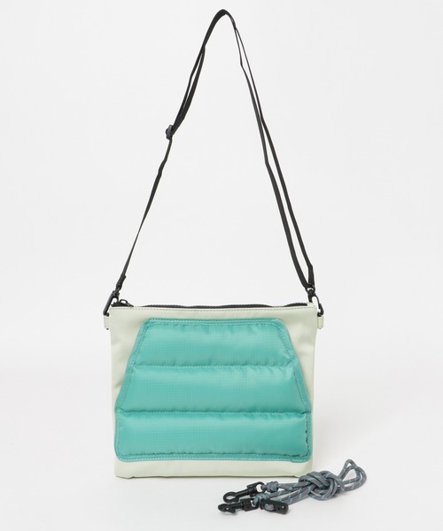 URBAN RESEARCH(アーバンリサーチ)の「グリーンダウンサコッシュ(ショルダーバッグ・レディース・ライトグレー/ブラック/カーキ・ONE)」の1枚目の写真