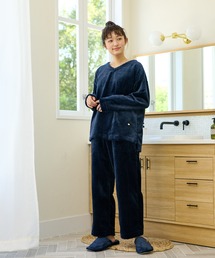 TERRITOIRE（テリトワール）の「LADIES ''ふわもこ'' コーデュロイ'' ルームウェア　上下セット（ルームウェア/パジャマ）」