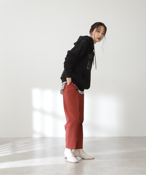 N.(N. Natural Beauty Basic)(エヌエヌナチュラルビューティーベーシック)の「【GOOD ROCK SPEED】カレッジフーディー(パーカー・レディース・ブラック・MEDIUM)」の5枚目の写真