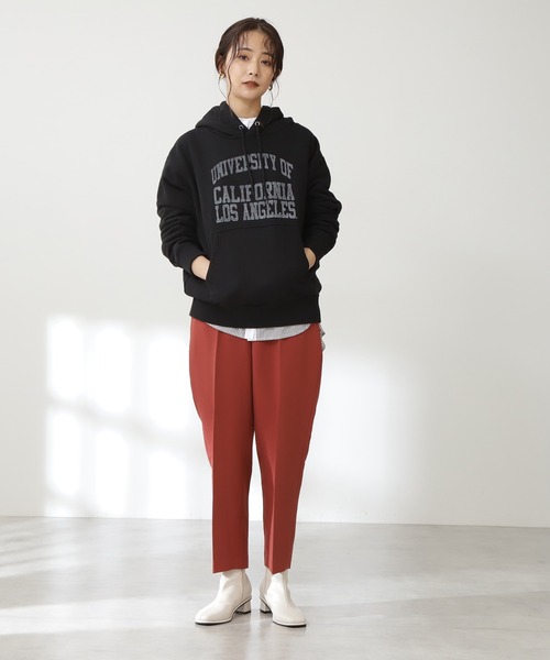 N.(N. Natural Beauty Basic)(エヌエヌナチュラルビューティーベーシック)の「【GOOD ROCK SPEED】カレッジフーディー(パーカー・レディース・ブラック・MEDIUM)」の10枚目の写真