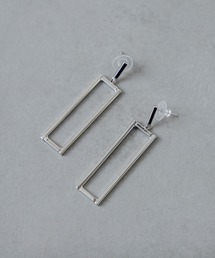 RASVOA | スクエアパーツピアス(ピアス（両耳用）)