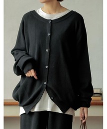 Re:EDIT | 前後2WAYミラノリブニットカーディガン(カーディガン/ボレロ)