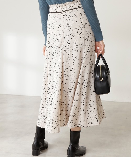 N.（N. Natural Beauty Basic）（エヌエヌナチュラルビューティーベーシック）の「プリントマーメイドスカート（スカート・レディース・ホワイト系その他/ブラック系その他・SMALL/MEDIUM）」の19枚目の写真