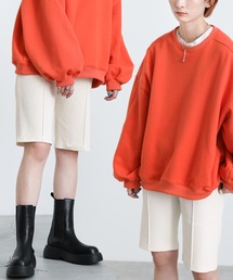 ストレッチリブハーフパンツ