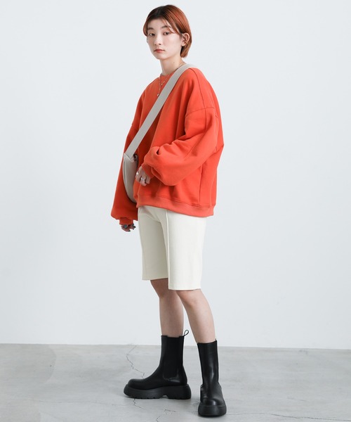 select MOCA（セレクトモカ）の「ストレッチリブハーフパンツ（その他パンツ・レディース・ブラック/ピンク/ブルー/アイボリー・FREE）」の9枚目の写真