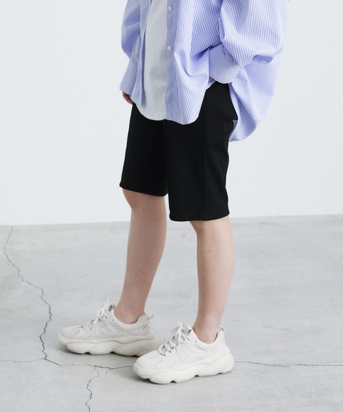 select MOCA（セレクトモカ）の「ストレッチリブハーフパンツ（その他パンツ・レディース・ブラック/ピンク/ブルー/アイボリー・FREE）」の21枚目の写真