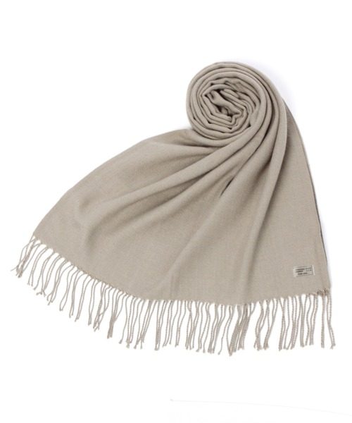 niko and...（ニコアンド）の「[静電気軽減・抗菌防臭]ドラロンワイドストール（マフラー・メンズ・ブラック/ブラウン/グレー/オリーブ・FREE）」の5枚目の写真