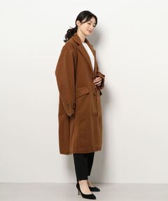 DANTON / ダントン】WOOL MOSSER CHESTER HALF COAT