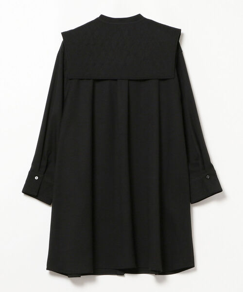 Ray BEAMS（レイビームス）の「Ray BEAMS / キルト カラー ピンタック ワンピース（ワンピース・レディース・ブラック/ラベンダー・ONE SIZE）」の9枚目の写真