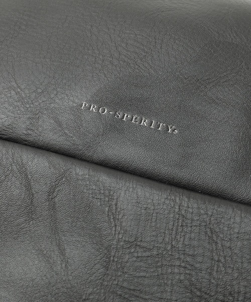 UNION STATION（ユニオンステーション）の「【PRO-SPERITY/プロスペリティ】別注シンセティックレザーバックパック（バックパック/リュック・メンズ・ブラック/グレー/ネイビー・FREE）」の12枚目の写真