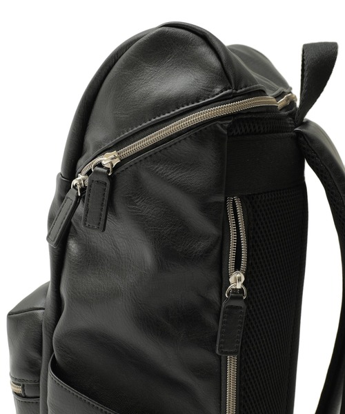 UNION STATION（ユニオンステーション）の「【PRO-SPERITY/プロスペリティ】別注シンセティックレザーバックパック（バックパック/リュック・メンズ・ブラック/グレー/ネイビー・FREE）」の15枚目の写真