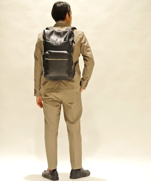 UNION STATION（ユニオンステーション）の「【PRO-SPERITY/プロスペリティ】別注シンセティックレザーバックパック（バックパック/リュック・メンズ・ブラック/グレー/ネイビー・FREE）」の9枚目の写真