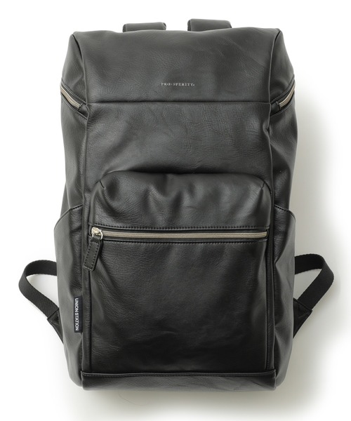 UNION STATION（ユニオンステーション）の「【PRO-SPERITY/プロスペリティ】別注シンセティックレザーバックパック（バックパック/リュック・メンズ・ブラック/グレー/ネイビー・FREE）」の11枚目の写真