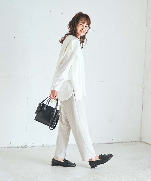 coen（コーエン）の「ダブルキルトローファー（ローファー・レディース・ブラック/ブラウン・X-LARGE/MEDIUM/LARGE/SMALL）」の5枚目の写真