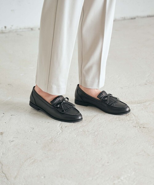 coen（コーエン）の「ダブルキルトローファー（ローファー・レディース・ブラック/ブラウン・X-LARGE/MEDIUM/LARGE/SMALL）」の7枚目の写真