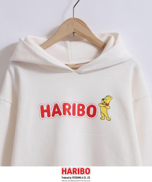 coen（コーエン）の「【coen キッズ】HARIBO(ハリボー)別注プリント裏毛パーカー（パーカー・キッズ・ホワイト・100/110/120/130）」の4枚目の写真