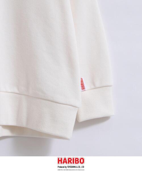coen（コーエン）の「【coen キッズ】HARIBO(ハリボー)別注プリント裏毛パーカー（パーカー・キッズ・ホワイト・100/110/120/130）」の5枚目の写真