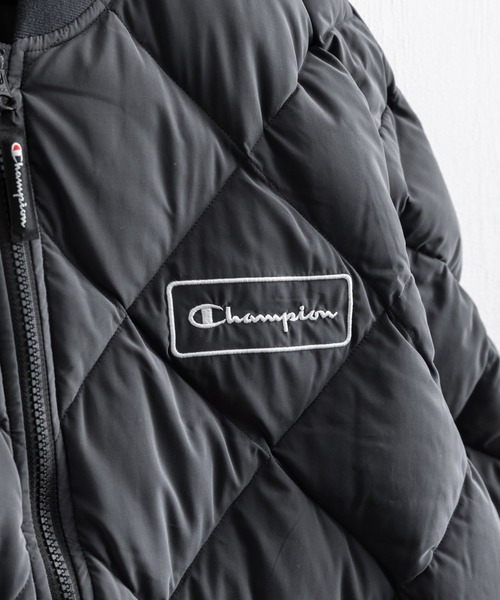 Champion（チャンピオン）の「Champion チャンピオン オーバーサイズ ジップアップダウンジャケット C3-U615（ダウンジャケット/コート・メンズ・ブラック/ベージュ/オリーブ・M/L/XL）」の6枚目の写真
