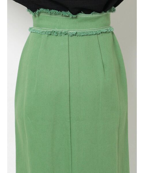 EMODA(エモダ)の「ワイドポケットフリンジスカート(スカート・レディース・アイボリー/ブラック/グリーン・SMALL/MEDIUM)」の18枚目の写真