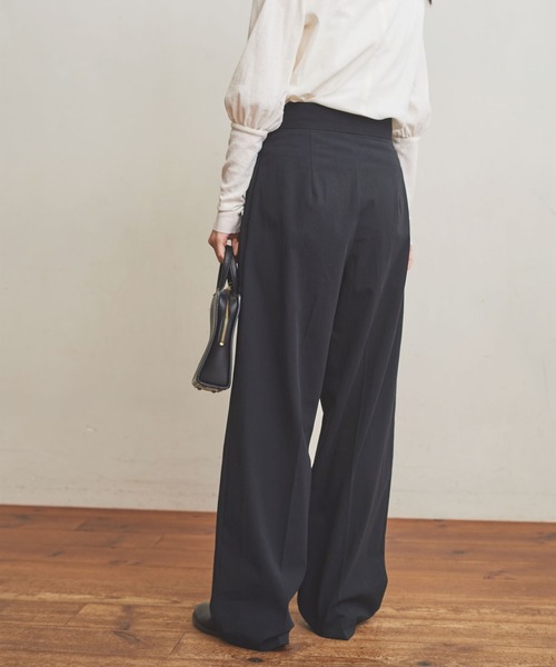 fig Ｌondon（フィグロンドン）の「GV　Latine　グルカPT（その他パンツ・レディース・ブラック/アイボリー・FREE）」の12枚目の写真