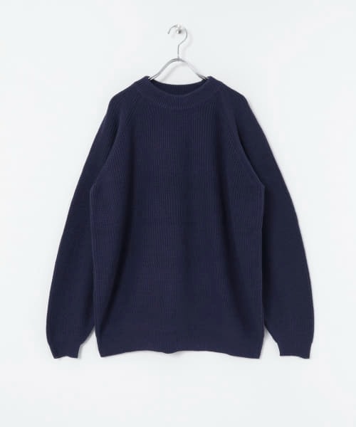 iI(アイ)の「iI crewneck knit(ニット/セーター・レディース・ネイビー/ピンク/イエロー/ブルー・FREE)」の2枚目の写真