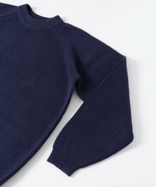 iI(アイ)の「iI crewneck knit(ニット/セーター・レディース・ネイビー/ピンク/イエロー/ブルー・FREE)」の9枚目の写真