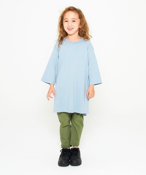 FOV（フォブ）の「FOV PLAIN  サイドスリット チュニック（Tシャツ/カットソー・キッズ・カーキ/グレー/ブルー系その他/ラベンダー/ホワイト系その他2・XL/M/L/S/F）」の14枚目の写真