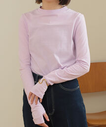 BeAMS DOT | 【WEB限定】BeAMS DOT / ベーシック モックネックカットソー(Tシャツ/カットソー)