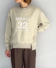 ビーズ刺繍プルオーバー