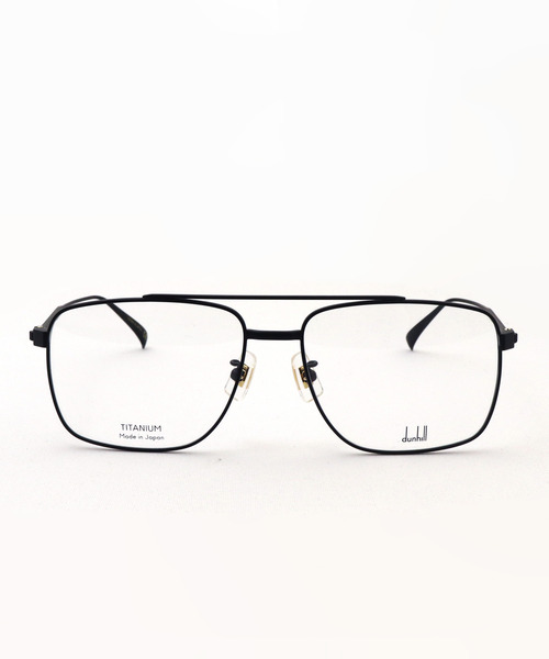 dunhill(ダンヒル)の「【dunhill/ダンヒル】スクエア メガネ DU0024O 002(メガネ・メンズ・ブラック・FREE)」の3枚目の写真