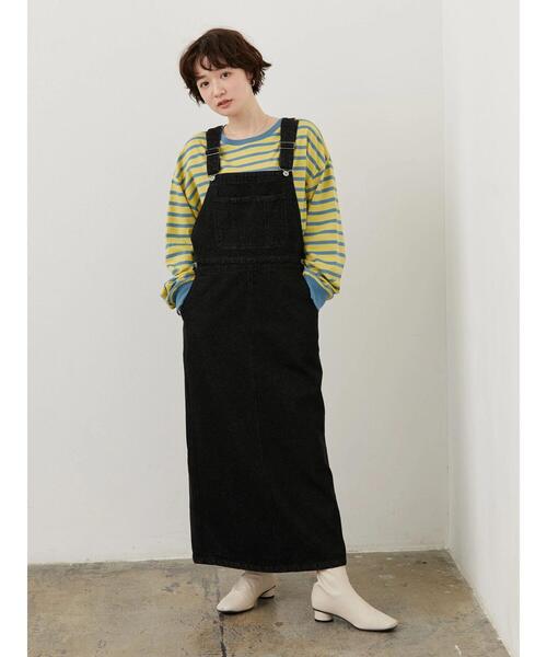 AMERICAN HOLIC(アメリカンホリック)の「カラーボーダーカットプルオーバー(Tシャツ/カットソー・レディース・グリーン/サックスブルー・M/L)」の5枚目の写真