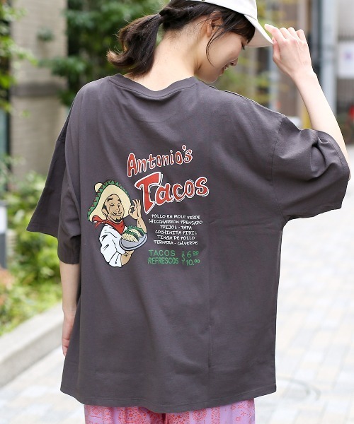 EDWIN（エドウィン）の「【ユニセックス】EDWINコラボ タコスＴシャツ 【EDWIN×チチカカ】（Tシャツ/カットソー・レディース・ホワイト/その他1・FREE）」の6枚目の写真