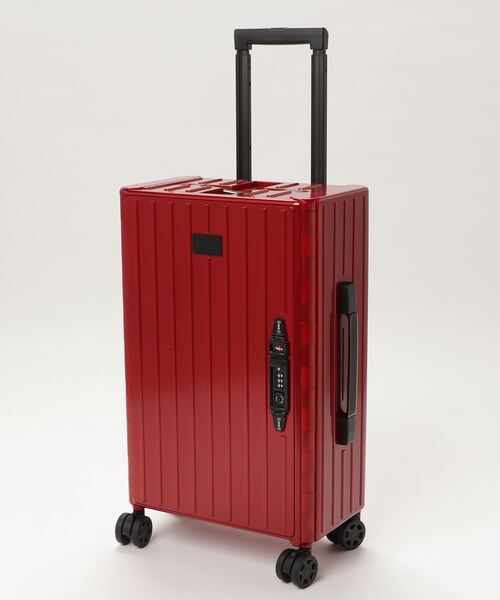 &.FLAT(アンドフラット)の「【&.FLAT / アンドフラット】 コンパクト キャリーケース(スーツケース/キャリーバッグ・メンズ・ホワイト/ブラック/レッド/ピンク/シルバー/ブルー・FREE)」の5枚目の写真