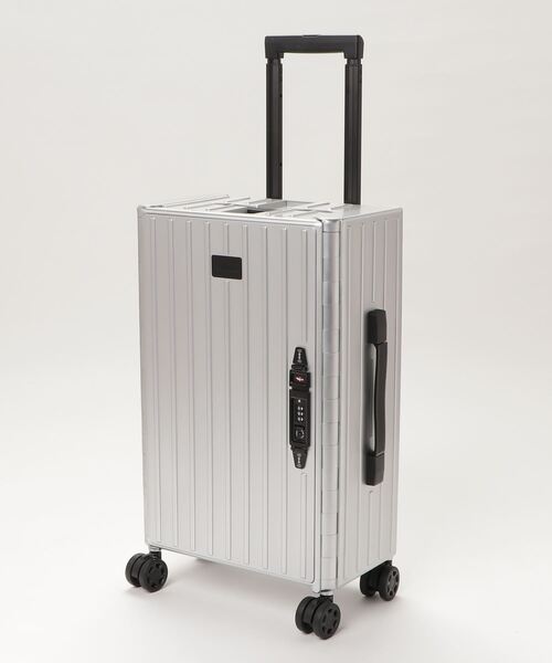 &.FLAT(アンドフラット)の「【&.FLAT / アンドフラット】 コンパクト キャリーケース(スーツケース/キャリーバッグ・メンズ・ホワイト/ブラック/レッド/ピンク/シルバー/ブルー・FREE)」の6枚目の写真