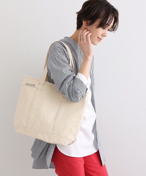 INDIVI(インディヴィ)の「【LIFE】コットンキャンバストートバッグ(トートバッグ・レディース・オフホワイト・00)」の9枚目の写真