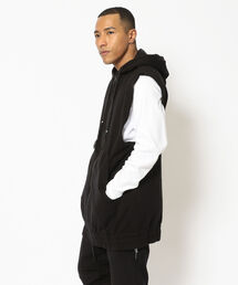 難あり　kmrii ケムリ　パーカー　サイズ　1 KMRii/ケムリ/BlackShadow Hooded Pullover/LS（パーカー