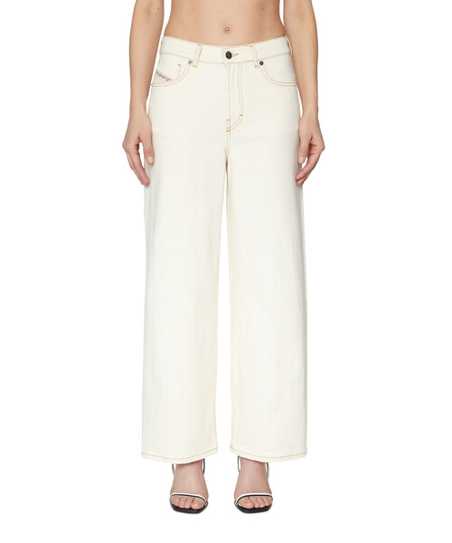 DIESEL（ディーゼル）の「FW22 レディース デニム ワイドフレア ホワイトデニム（デニムパンツ・レディース・ホワイト・30inch/29inch/24inch/27inch/26inch/23inch/25inch/28inch）」の10枚目の写真