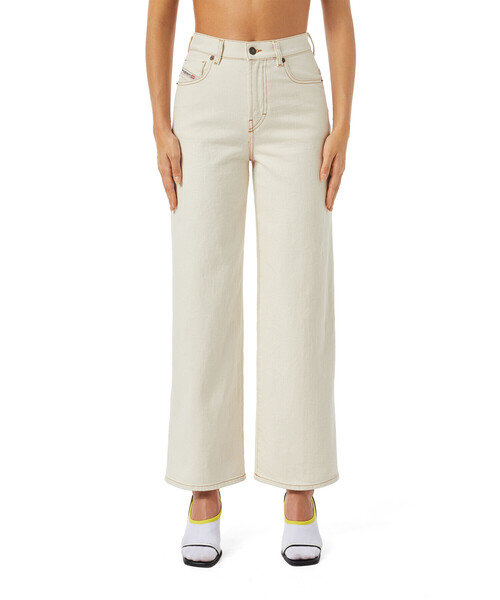 DIESEL（ディーゼル）の「FW22 レディース デニム ワイドフレア ホワイトデニム（デニムパンツ・レディース・ホワイト・30inch/29inch/24inch/27inch/26inch/23inch/25inch/28inch）」の11枚目の写真