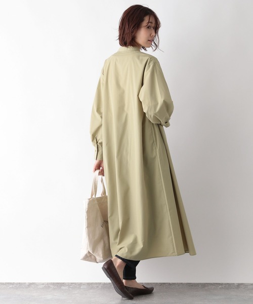 GLOBAL WORK(グローバルワーク)の「ピンタックレイヤード2Pワンピース/262889(ワンピース・レディース・ダークグレー/マスタード/アイボリー・FREE)」の17枚目の写真