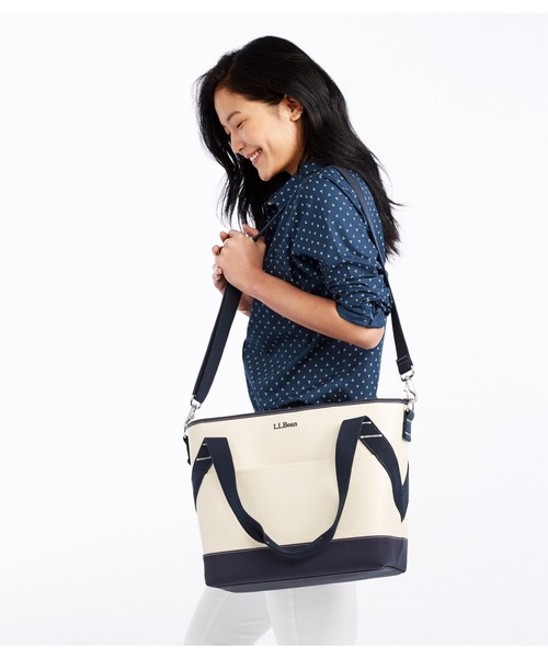 美品　LL.bean インサレーテッド・トートM インサレーテッド 保冷 トートバッグ ミディアム 美品 レディース