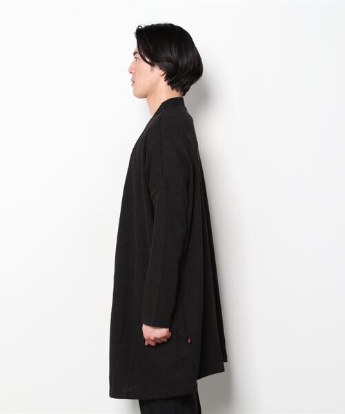 ByTheR(バイザアール)の「BYTHER 韓国ブランド テレコロングカーディガン(カーディガン/ボレロ・メンズ・ブラック・FREE)」の15枚目の写真