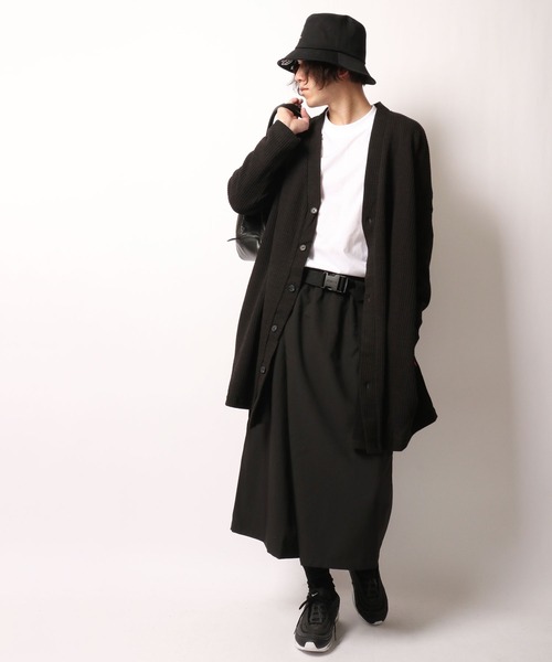 ByTheR(バイザアール)の「BYTHER 韓国ブランド テレコロングカーディガン(カーディガン/ボレロ・メンズ・ブラック・FREE)」の4枚目の写真