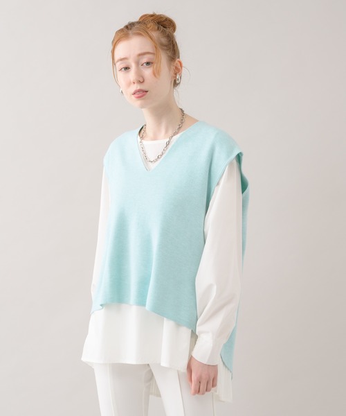 ベスト プリーツブラウス シャツ ブラウス Paradise Paradise Picnic パラダイスピクニック のシャツ ブラウス ベスト プリーツブラウス を購入できます Paradise シャツ ブラウス Picnic パラダイスピクニック のファッション 春夏人気商品の