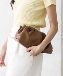 Julia Boutique | 3WAYチェーンギャザーショルダーバッグ/22138(ショルダーバッグ)