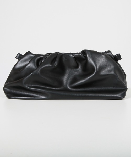 Julia Boutique（ジュリアブティック）の「3WAYチェーンギャザーショルダーバッグ/22138（ショルダーバッグ・レディース・ブラウン/パープル/ホワイト/ブラック・ONE）」の14枚目の写真