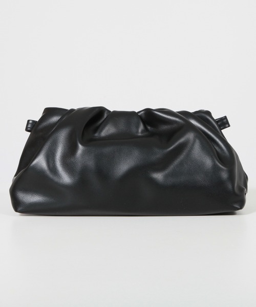 Julia Boutique（ジュリアブティック）の「3WAYチェーンギャザーショルダーバッグ/22138（ショルダーバッグ・レディース・ブラウン/パープル/ホワイト/ブラック・ONE）」の16枚目の写真