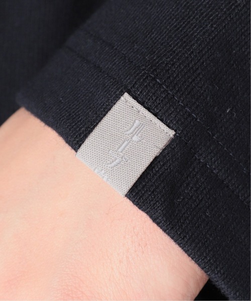 LOOPWHEELER（ループウィラー）の「【LOOPWHEELER for LOWERCASE】リラックス バスクシャツ（Tシャツ/カットソー・メンズ・ホワイト/ブラック/ネイビー/スミクロ・SMALL/MEDIUM/LARGE/X-LARGE）」の18枚目の写真