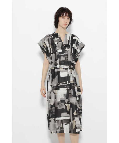 BOSCH（ボッシュ）の「◆ビックペイントプリントワンピース（ワンピース・レディース・ホワイト系その他/ブラック系その他・38/36）」の22枚目の写真