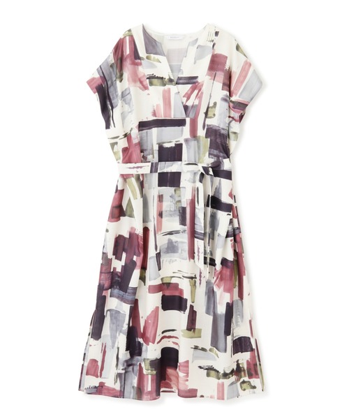 BOSCH（ボッシュ）の「◆ビックペイントプリントワンピース（ワンピース・レディース・ホワイト系その他/ブラック系その他・38/36）」の12枚目の写真