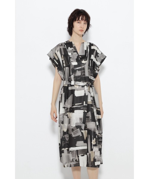 BOSCH（ボッシュ）の「◆ビックペイントプリントワンピース（ワンピース・レディース・ホワイト系その他/ブラック系その他・38/36）」の16枚目の写真